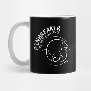 Pinbreaker- Showy Bowling (white) Mug